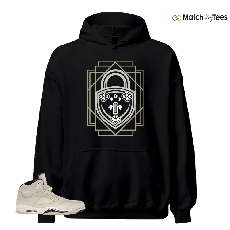 NIKE AIR JORDAN 5 RETRO SAIL SNEAKER Matching Tees hoodie