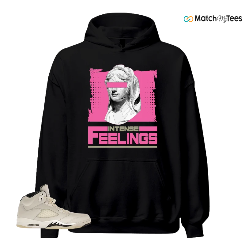 NIKE AIR JORDAN 5 RETRO SAIL SNEAKER Matching Tees hoodie