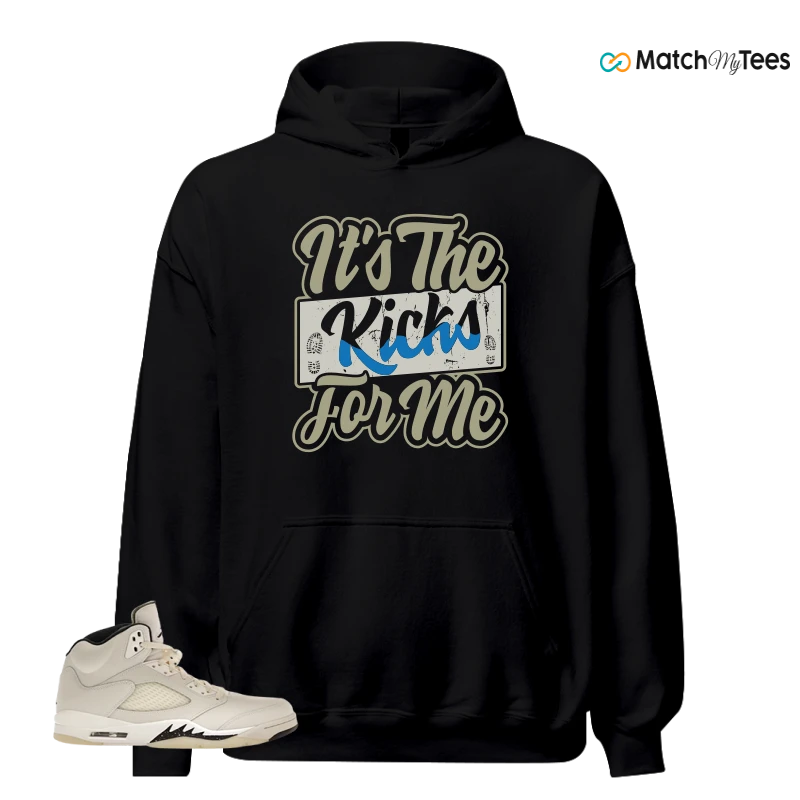 NIKE AIR JORDAN 5 RETRO SAIL SNEAKER Matching Tees hoodie