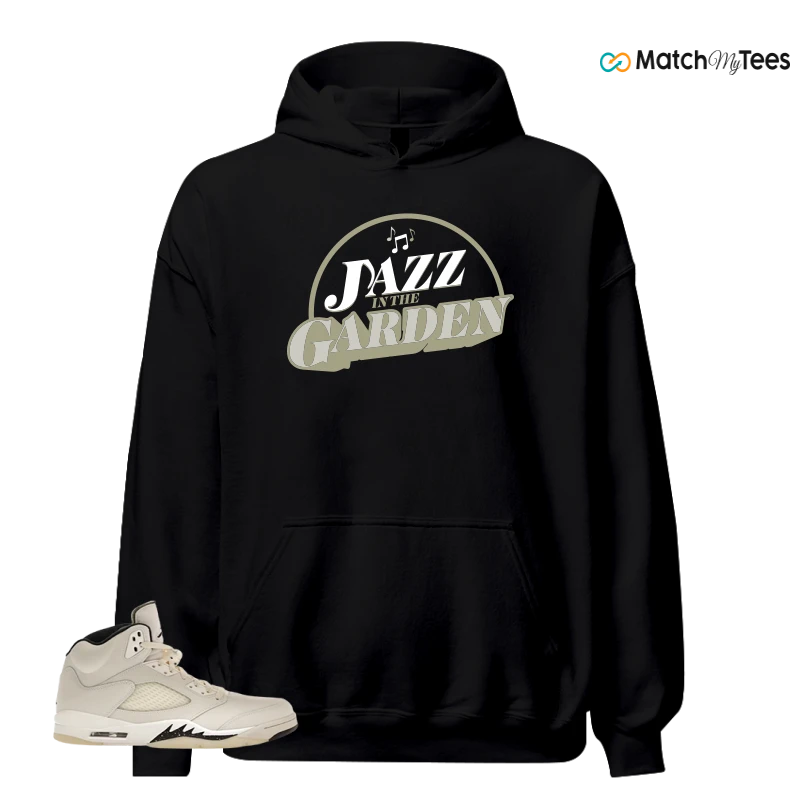 NIKE AIR JORDAN 5 RETRO SAIL SNEAKER Matching Tees hoodie