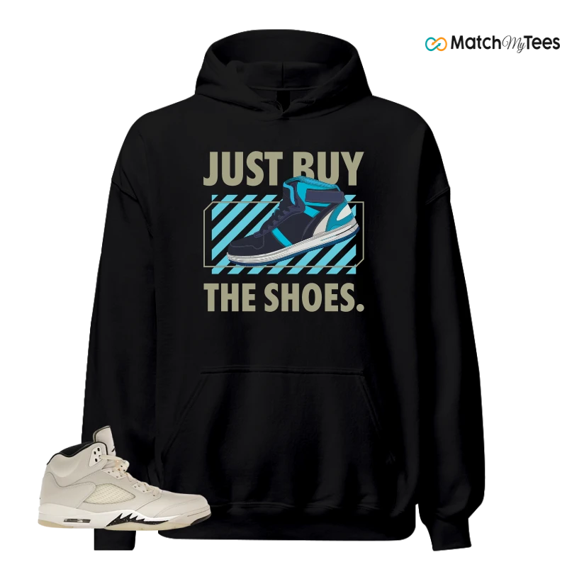 NIKE AIR JORDAN 5 RETRO SAIL SNEAKER Matching Tees hoodie