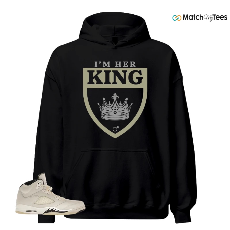 NIKE AIR JORDAN 5 RETRO SAIL SNEAKER Matching Tees hoodie