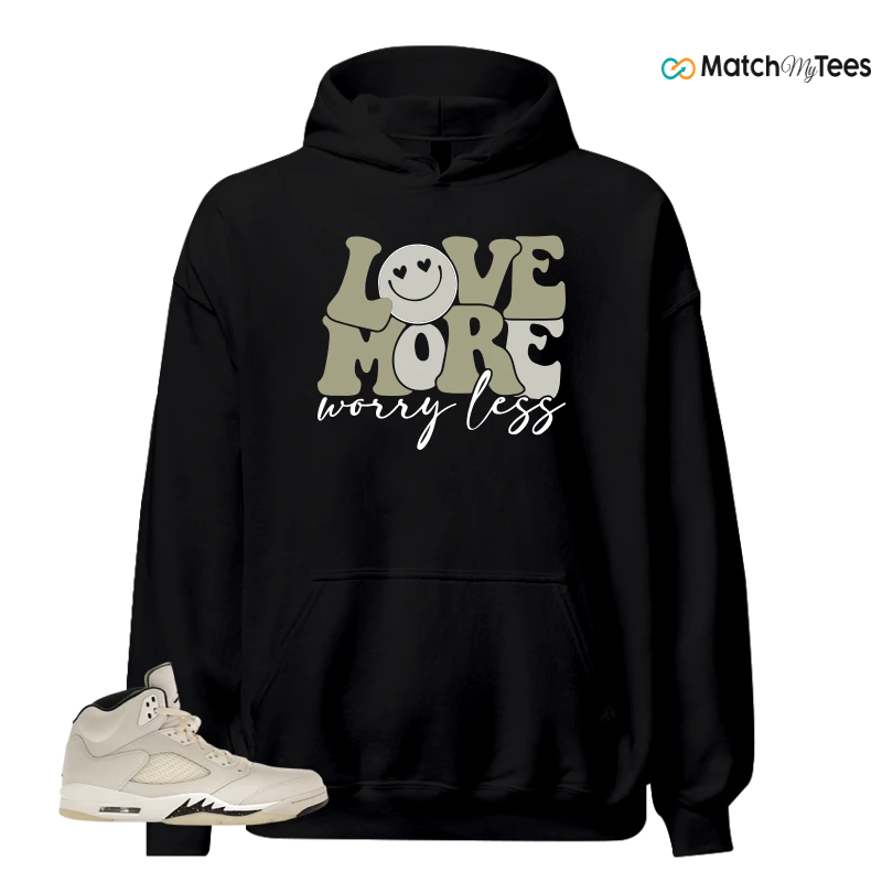 NIKE AIR JORDAN 5 RETRO SAIL SNEAKER Matching Tees hoodie