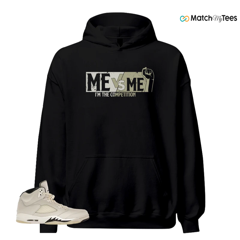 NIKE AIR JORDAN 5 RETRO SAIL SNEAKER Matching Tees hoodie