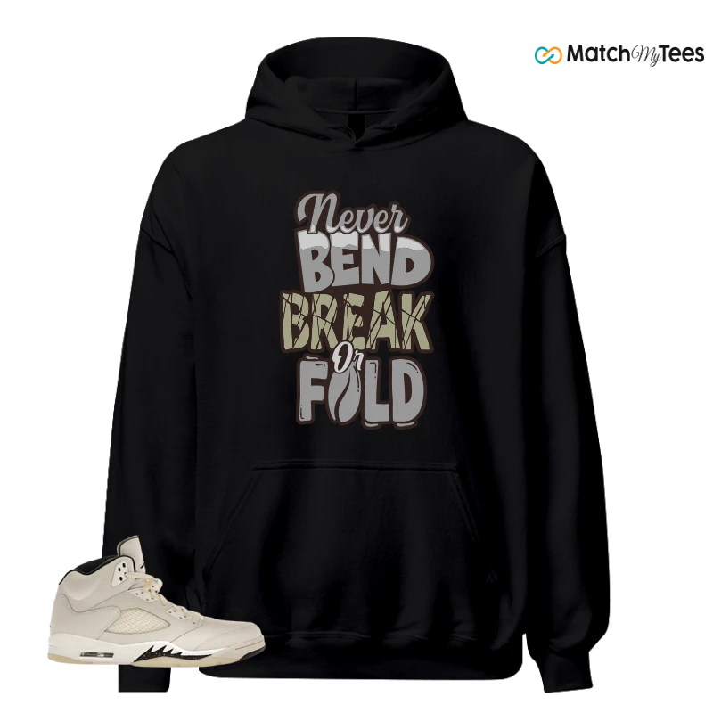 NIKE AIR JORDAN 5 RETRO SAIL SNEAKER Matching Tees hoodie