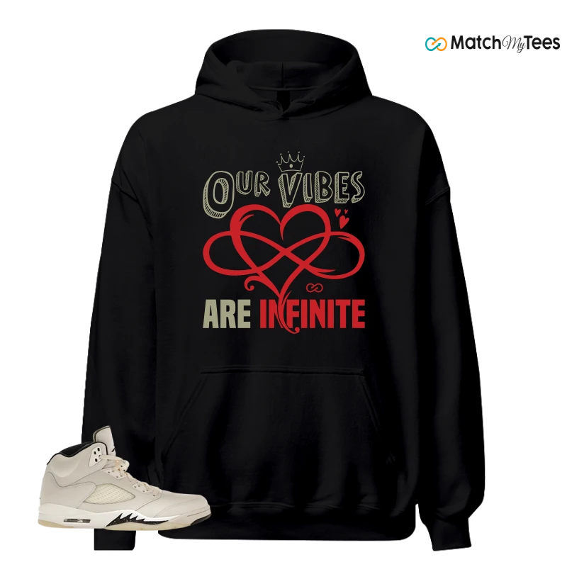 NIKE AIR JORDAN 5 RETRO SAIL SNEAKER Matching Tees hoodie
