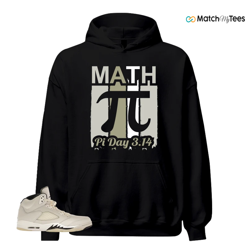 NIKE AIR JORDAN 5 RETRO SAIL SNEAKER Matching Tees hoodie