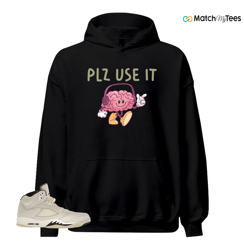 NIKE AIR JORDAN 5 RETRO SAIL SNEAKER Matching Tees hoodie