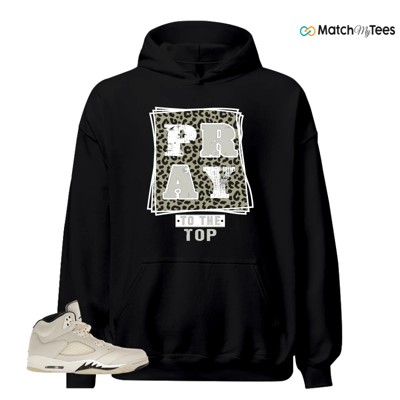 NIKE AIR JORDAN 5 RETRO SAIL SNEAKER Matching Tees hoodie