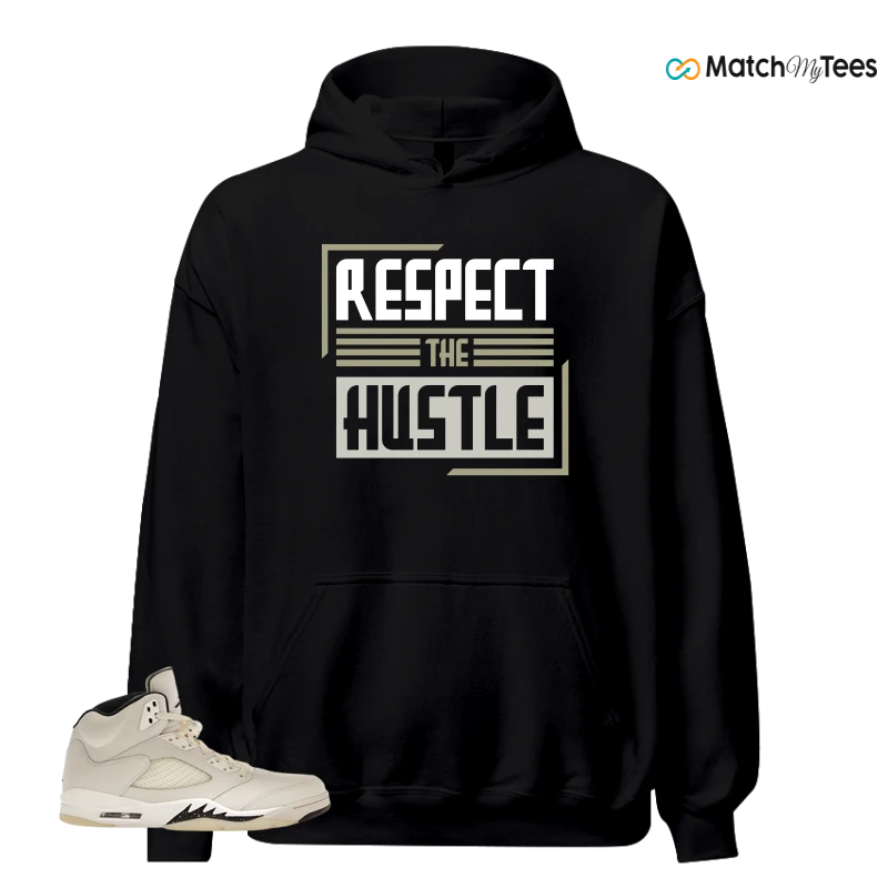 NIKE AIR JORDAN 5 RETRO SAIL SNEAKER Matching Tees hoodie