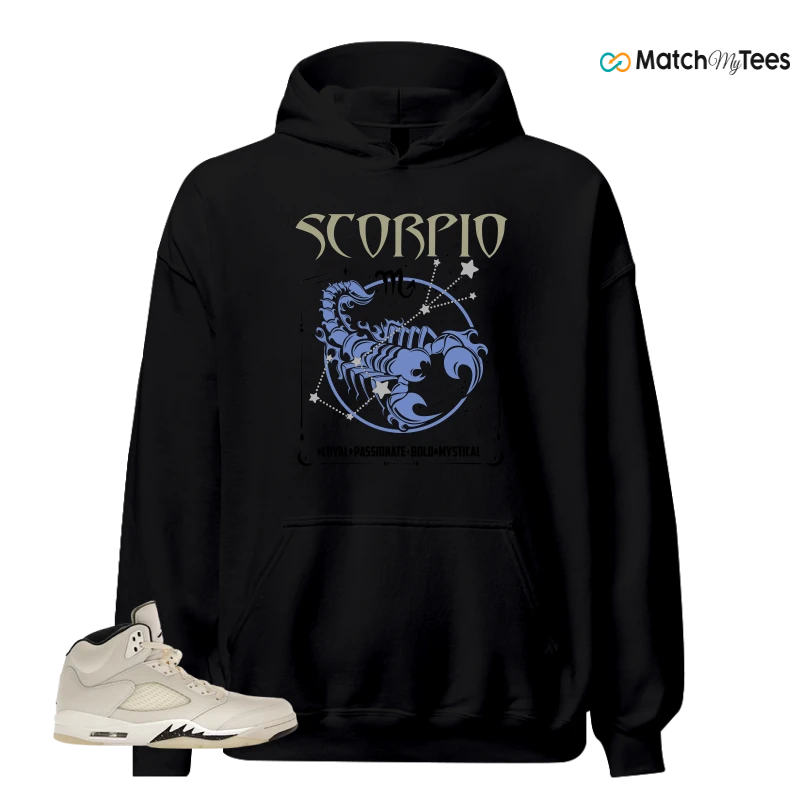NIKE AIR JORDAN 5 RETRO SAIL SNEAKER Matching Tees hoodie