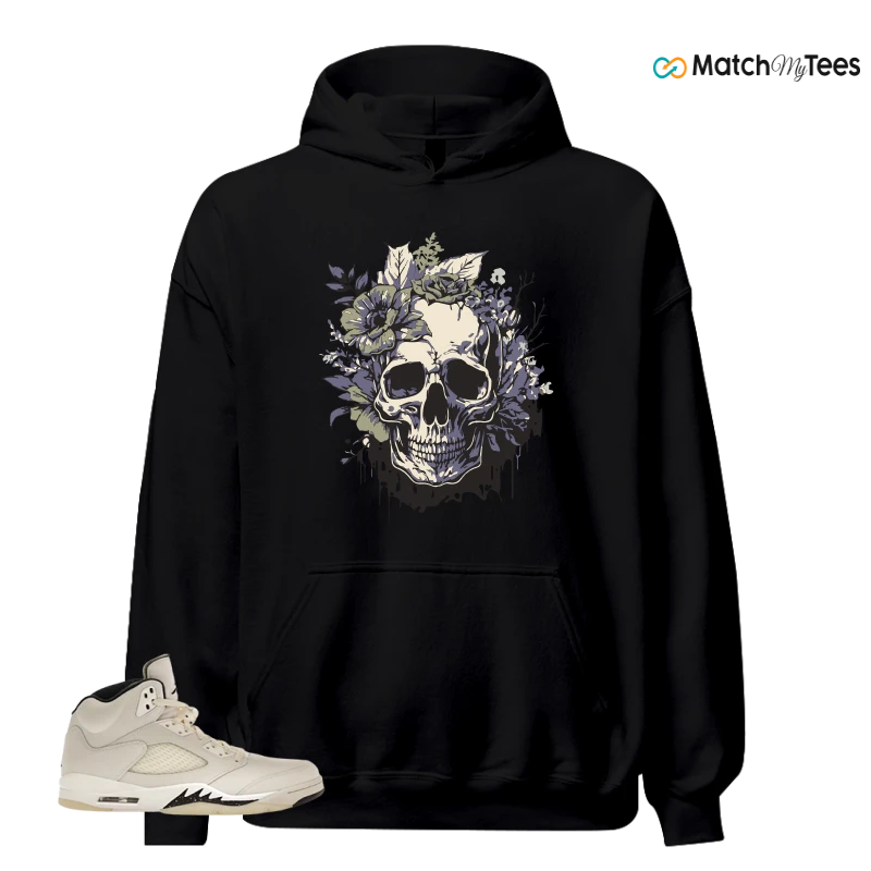 NIKE AIR JORDAN 5 RETRO SAIL SNEAKER Matching Tees hoodie