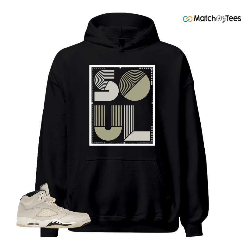 NIKE AIR JORDAN 5 RETRO SAIL SNEAKER Matching Tees hoodie