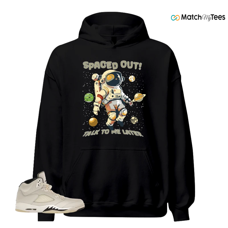 NIKE AIR JORDAN 5 RETRO SAIL SNEAKER Matching Tees hoodie