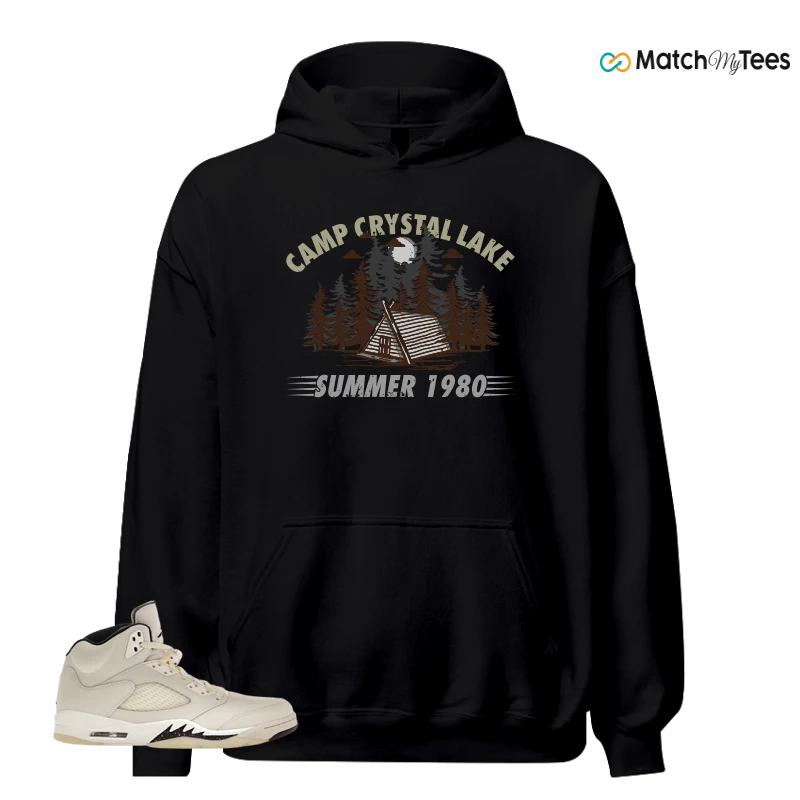 NIKE AIR JORDAN 5 RETRO SAIL SNEAKER Matching Tees hoodie