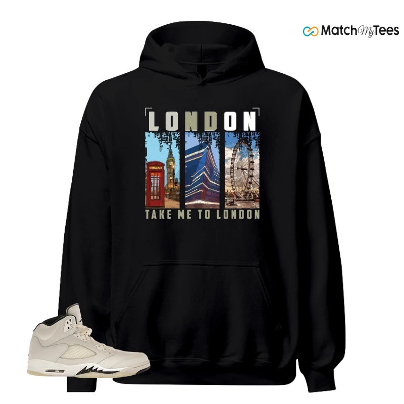 NIKE AIR JORDAN 5 RETRO SAIL SNEAKER Matching Tees hoodie