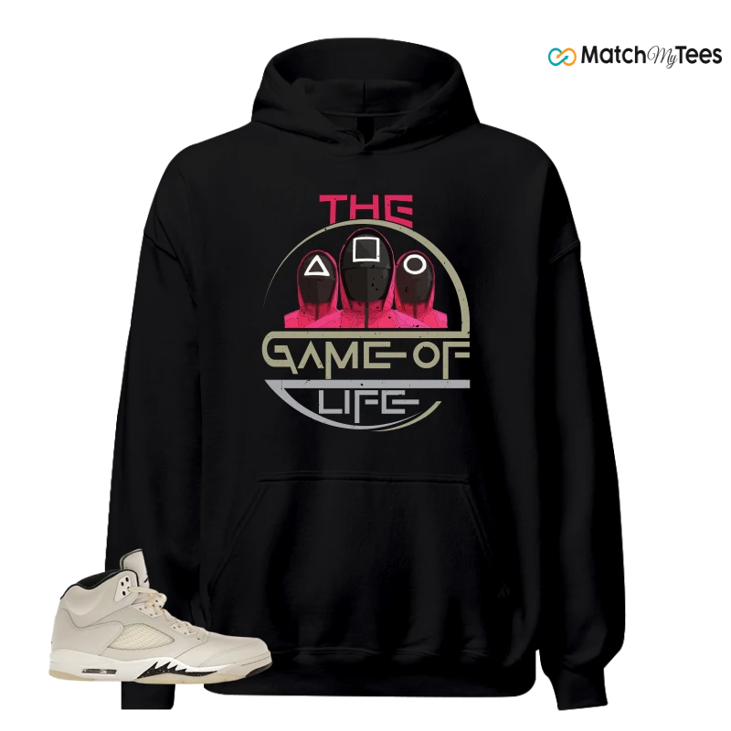 NIKE AIR JORDAN 5 RETRO SAIL SNEAKER Matching Tees hoodie