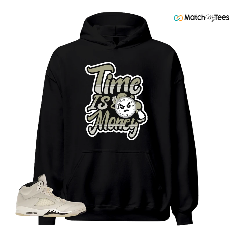 NIKE AIR JORDAN 5 RETRO SAIL SNEAKER Matching Tees hoodie