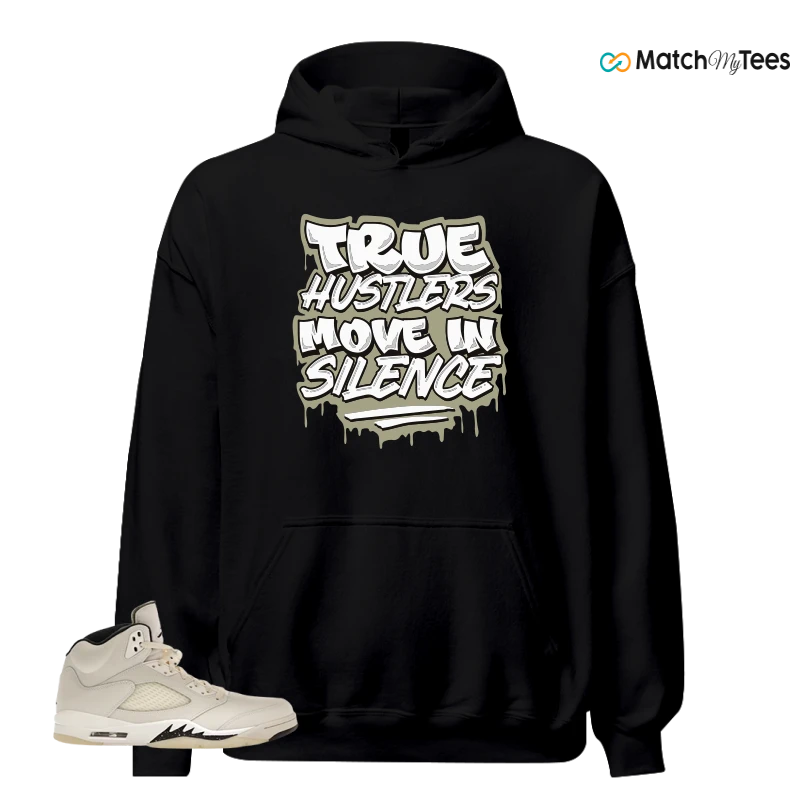 NIKE AIR JORDAN 5 RETRO SAIL SNEAKER Matching Tees hoodie