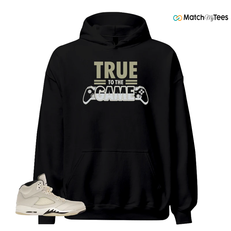 NIKE AIR JORDAN 5 RETRO SAIL SNEAKER Matching Tees hoodie