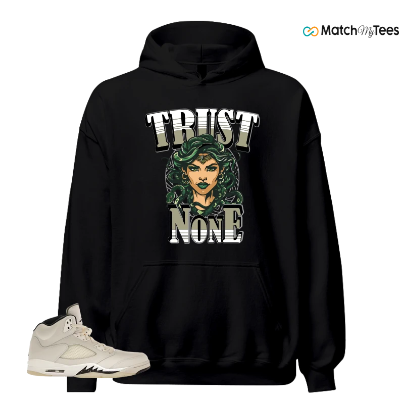 NIKE AIR JORDAN 5 RETRO SAIL SNEAKER Matching Tees hoodie