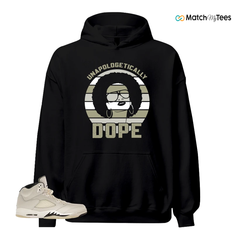 NIKE AIR JORDAN 5 RETRO SAIL SNEAKER Matching Tees hoodie