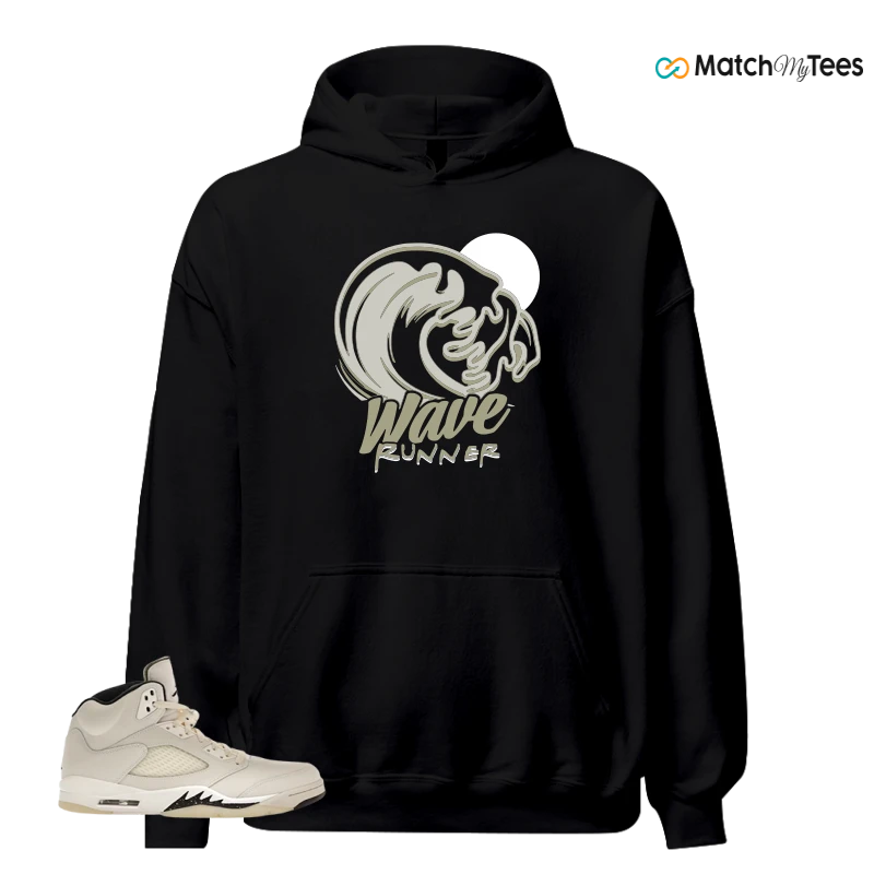 NIKE AIR JORDAN 5 RETRO SAIL SNEAKER Matching Tees hoodie