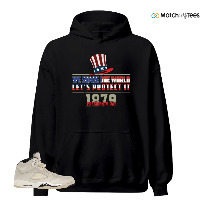 NIKE AIR JORDAN 5 RETRO SAIL SNEAKER Matching Tees hoodie