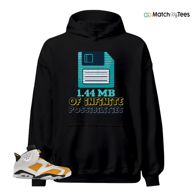 NIKE AIR JORDAN 6 YELLOW OCHRE SNEAKER Matching Tees hoodie