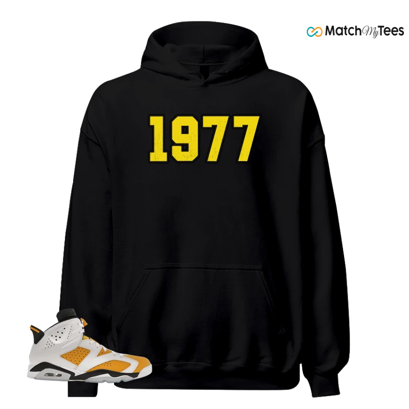 NIKE AIR JORDAN 6 YELLOW OCHRE SNEAKER Matching Tees hoodie