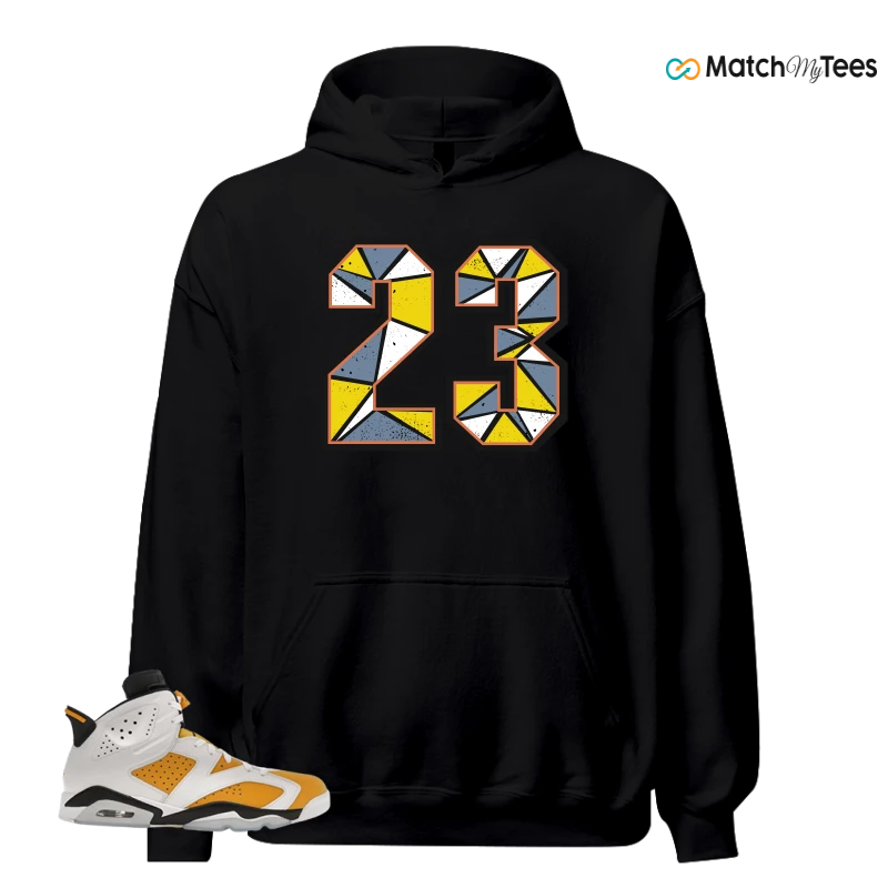 NIKE AIR JORDAN 6 YELLOW OCHRE SNEAKER Matching Tees hoodie