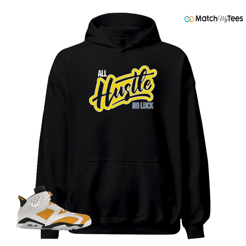 NIKE AIR JORDAN 6 YELLOW OCHRE SNEAKER Matching Tees hoodie