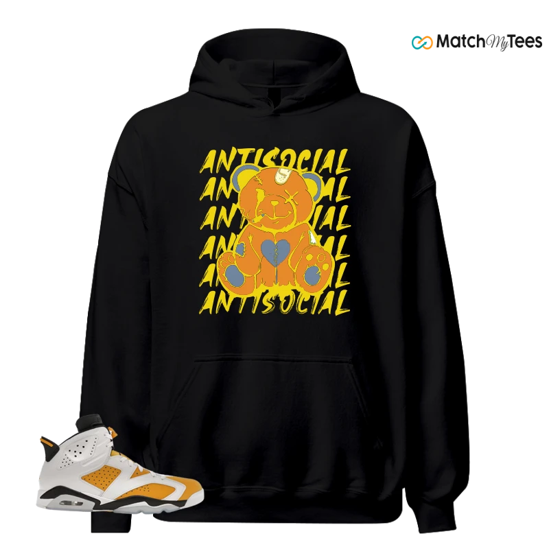 NIKE AIR JORDAN 6 YELLOW OCHRE SNEAKER Matching Tees hoodie