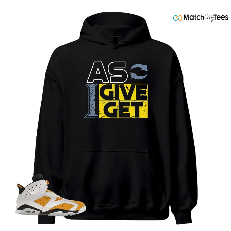 NIKE AIR JORDAN 6 YELLOW OCHRE SNEAKER Matching Tees hoodie