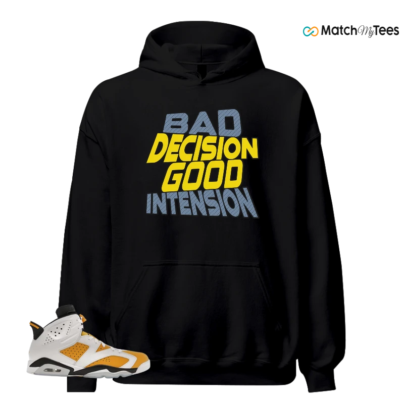 NIKE AIR JORDAN 6 YELLOW OCHRE SNEAKER Matching Tees hoodie