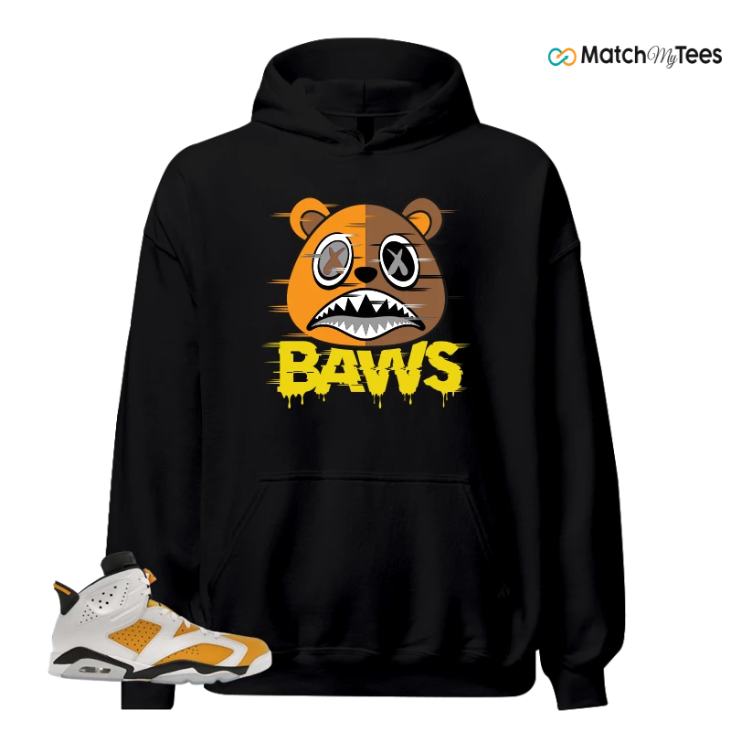 NIKE AIR JORDAN 6 YELLOW OCHRE SNEAKER Matching Tees hoodie