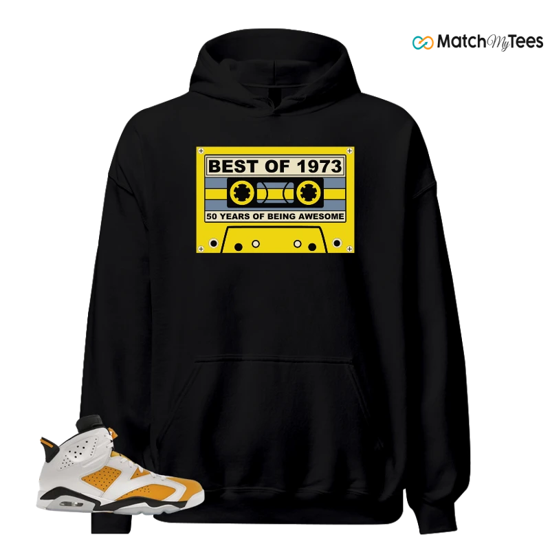 NIKE AIR JORDAN 6 YELLOW OCHRE SNEAKER Matching Tees hoodie