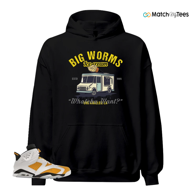 NIKE AIR JORDAN 6 YELLOW OCHRE SNEAKER Matching Tees hoodie