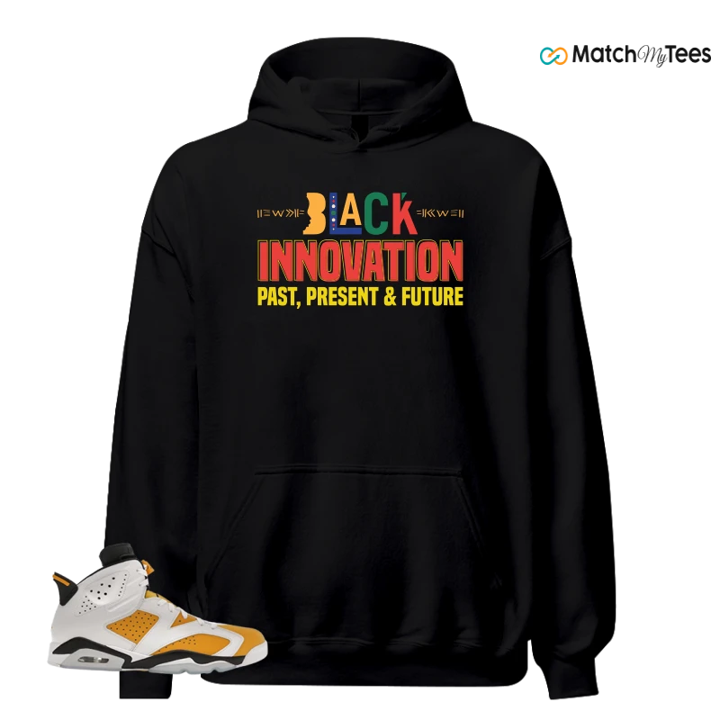 NIKE AIR JORDAN 6 YELLOW OCHRE SNEAKER Matching Tees hoodie