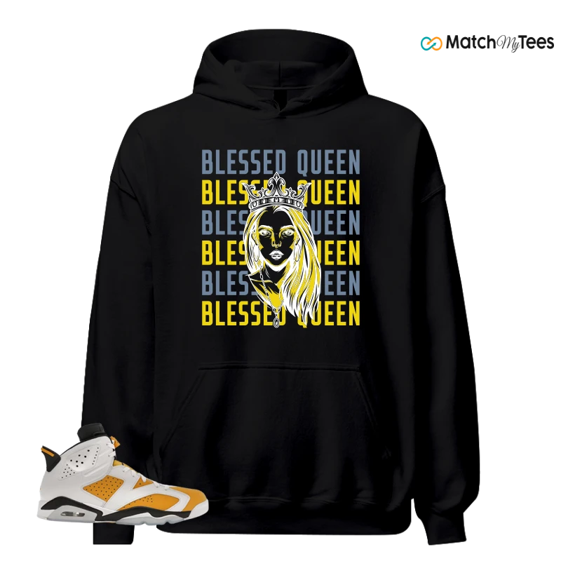 NIKE AIR JORDAN 6 YELLOW OCHRE SNEAKER Matching Tees hoodie