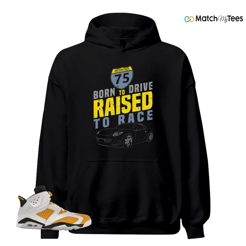 NIKE AIR JORDAN 6 YELLOW OCHRE SNEAKER Matching Tees hoodie