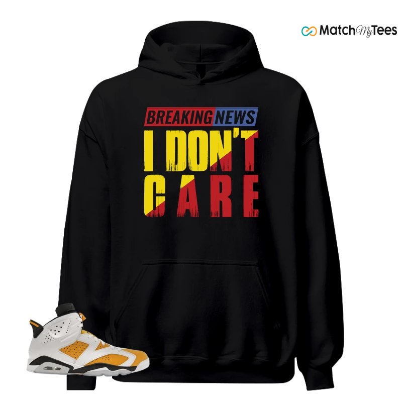 NIKE AIR JORDAN 6 YELLOW OCHRE SNEAKER Matching Tees hoodie