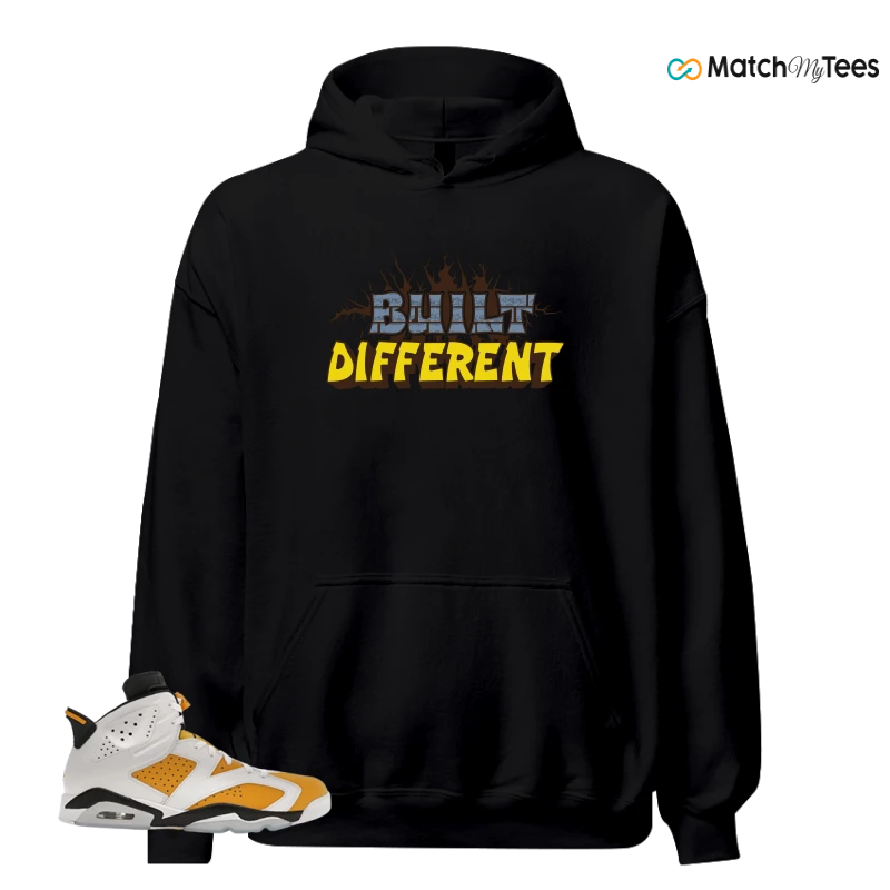 NIKE AIR JORDAN 6 YELLOW OCHRE SNEAKER Matching Tees hoodie