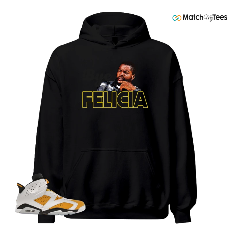 NIKE AIR JORDAN 6 YELLOW OCHRE SNEAKER Matching Tees hoodie