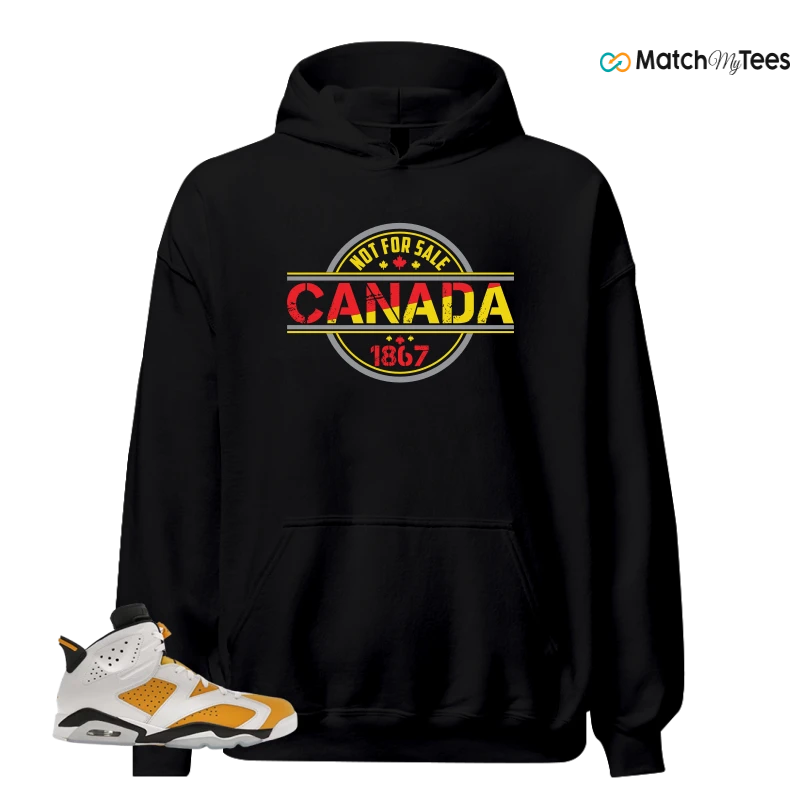 NIKE AIR JORDAN 6 YELLOW OCHRE SNEAKER Matching Tees hoodie