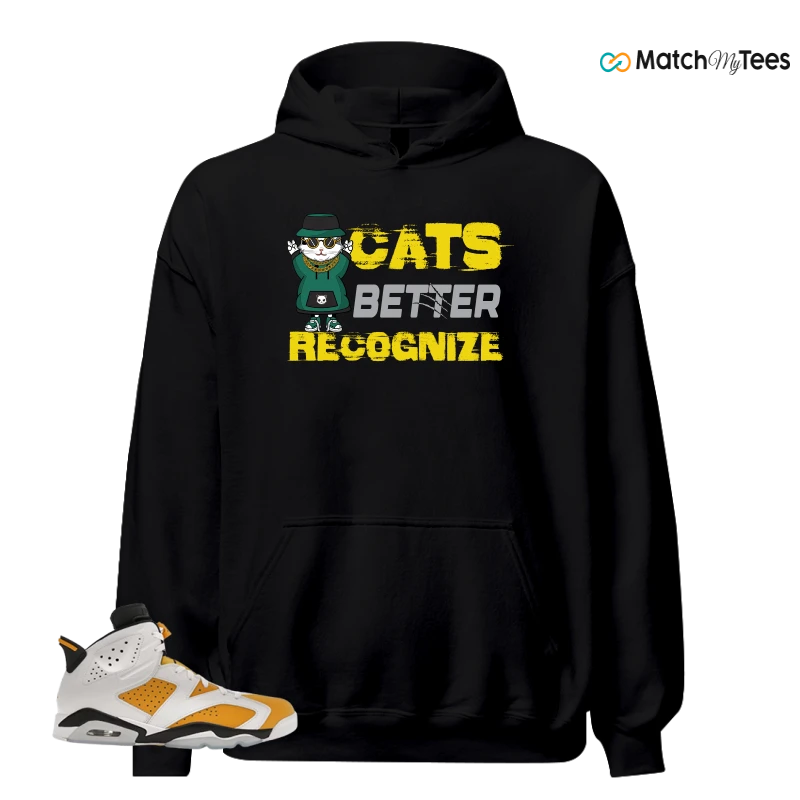 NIKE AIR JORDAN 6 YELLOW OCHRE SNEAKER Matching Tees hoodie