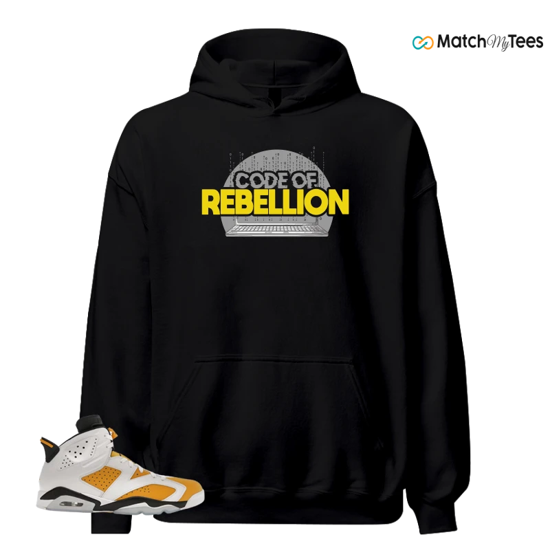 NIKE AIR JORDAN 6 YELLOW OCHRE SNEAKER Matching Tees hoodie