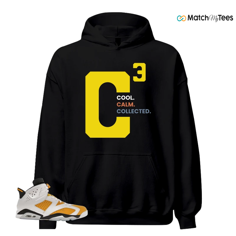 NIKE AIR JORDAN 6 YELLOW OCHRE SNEAKER Matching Tees hoodie