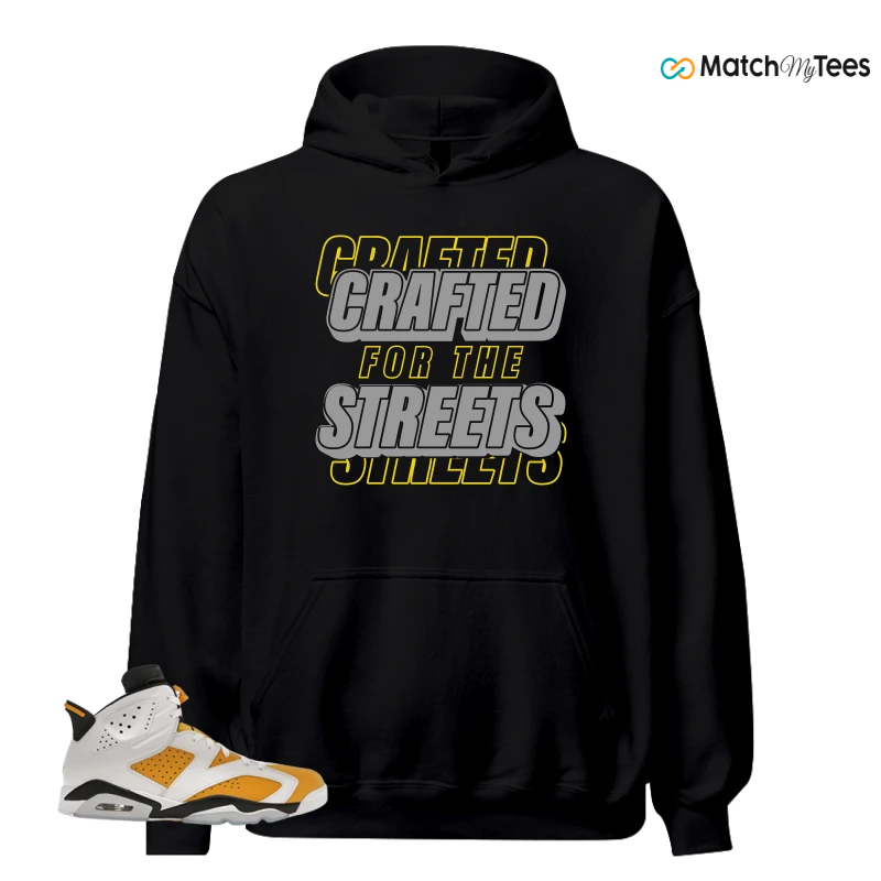 NIKE AIR JORDAN 6 YELLOW OCHRE SNEAKER Matching Tees hoodie