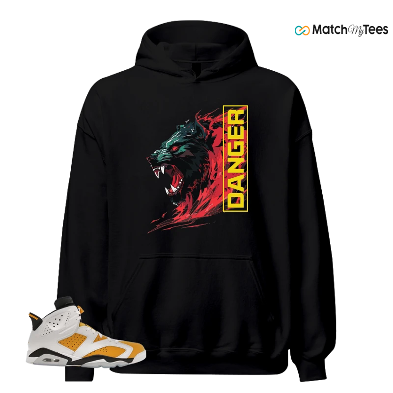 NIKE AIR JORDAN 6 YELLOW OCHRE SNEAKER Matching Tees hoodie